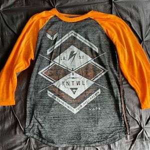 Society 3/4 sleeve burnout